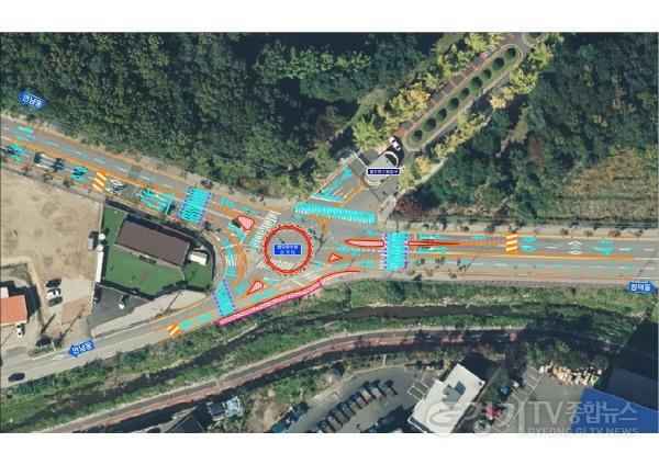 [크기변환]2. 용인특례시가 법무연수원사거리에 회전교차로를 설치한다. 사진은 설치 구상도.jpg