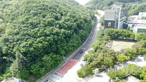 [크기변환]1-2. 용인대정문삼거리 직진차로 공사 후.jpg