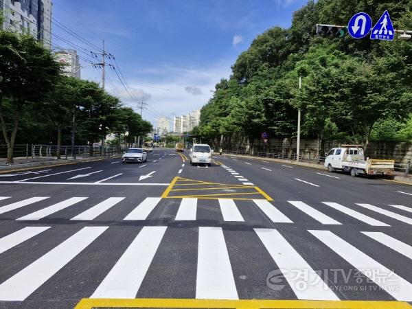 [크기변환]4. 기흥구가 마북동 일원에 도로 재포장을 했다.jpg