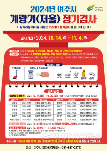 [크기변환]01-여주시, 2024년 계량기(저울류) 정기검사 사전전수조사 실시 예정(08.16.~09.19.).png