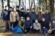 [안성시]   시민안전과 공직자들, 비봉산 등산로 환경정화 실시   -경기티비종합뉴스-