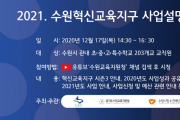 [수원교육지원청] , 2021 수원혁신교육지구 온라인 사업 설명회 개최  -경기티비종합뉴스-