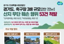 [경기도 특사경]  축구장 3배 규모 산지 무단훼손 행위 53건 적발  -경기티비종합뉴스-