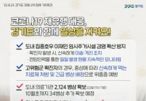 [경기도] 코로나19 정례 기자회견,  이재민 임시주거시설 코로나19 확산 최소화에 총력      -경기티비종합뉴스-