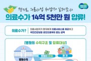 [경기티비종합뉴스] 경기도, 의료사업 체납자 일제조사. 의료수가 14억5천만 원 압류