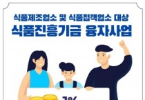 [경기티비종합뉴스] 이천시, 식품진흥기금 융자사업 신청 접수