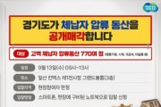 [경기티비종합뉴스]  경기도, 9월 13일 킨텍스에서 첫 전국 합동 체납자 압류동산 공매 실시