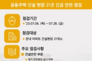 용인특례시, 공동주택 건설 현장 21곳 긴급 안전 점검   -경기티비종합뉴스-