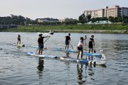 [여주도시관리공단] 여주시 수상센터 패들보드 선수단 전국대회에서도 우수 마음씨도 우수‘8. 15 광복절 패들링 기부 챌린지’    -경기티비종합뉴스-