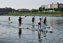 [여주도시관리공단] 여주시 수상센터 패들보드 선수단 전국대회에서도 우수 마음씨도 우수‘8. 15 광복절 패들링 기부 챌린지’    -경기티비종합뉴스-