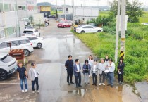 [경기티비종합뉴스]  화성시의회,  경제환경위원회, 향남읍 화재 관련 현장점검 실시