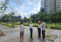 [경기티비종합뉴스] 윤경선 수원시의원, 오목천동 수인선하늘숲길 그늘막 설치 위해 현장 답사 나서