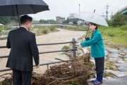 [경기티비종합뉴스] 용인특례시의회 유진선 의장·이창식 부의장·김윤선 도시건설위원장, 집중호우 피해 현장 점검