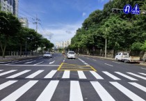 [경기티비종합뉴스] 용인특례시 기흥구, 마북IC 일원 노후도로 1km 구간 재포장